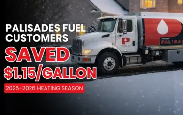 Palisades Fuel customers saved $1.15 per gallon during the 2025–2026 heating season.